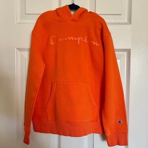 Champion Kids’ Vibrant Orange Hoodie
